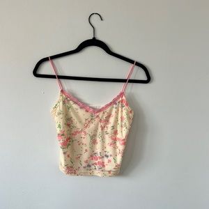 Lace tank top